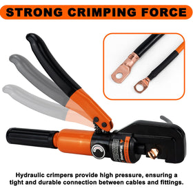 Sanuke 10-inch cable cutter delivers clean cuts on copper and aluminum.