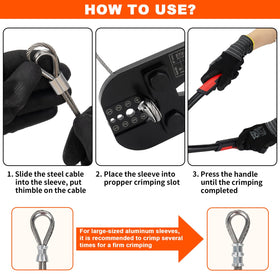 Sanuke ergonomic, non-slip handle reduces effort during use.