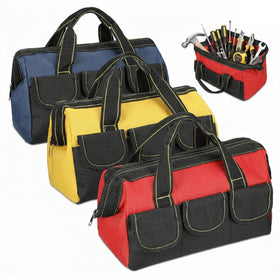 Sanwuta blue 3-pack tool bag for organized tool storage on the go.