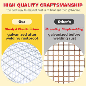 SANZEUS easy-cut hardware cloth for curved tree protectors and borders