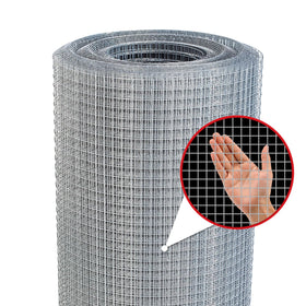 SANZEUS hardware cloth roll protects gardens from burrowers and helps create raised beds