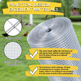 SANZEUS multipurpose garden mesh for coops, beds, and more