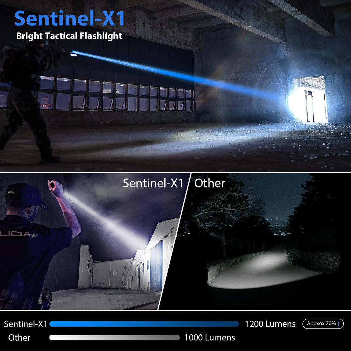 SAOPRKLER Sentinel-X1 holster-clip enabling hands-free belt carry.