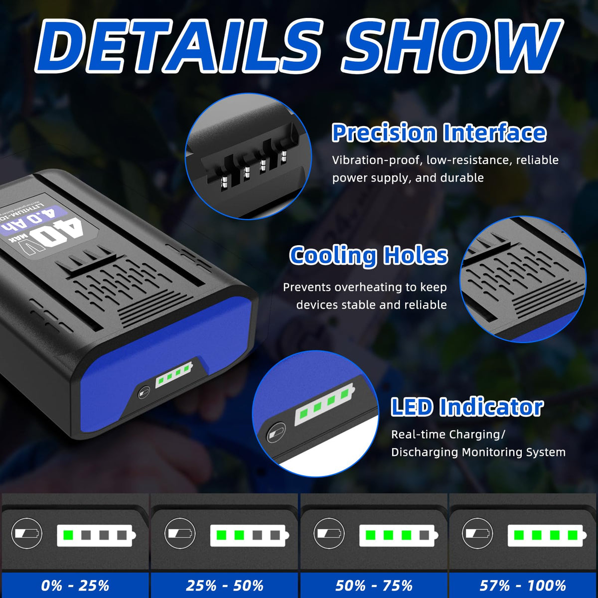 SAPBJ 40V battery fits in Kobalt tools for easy replacement
