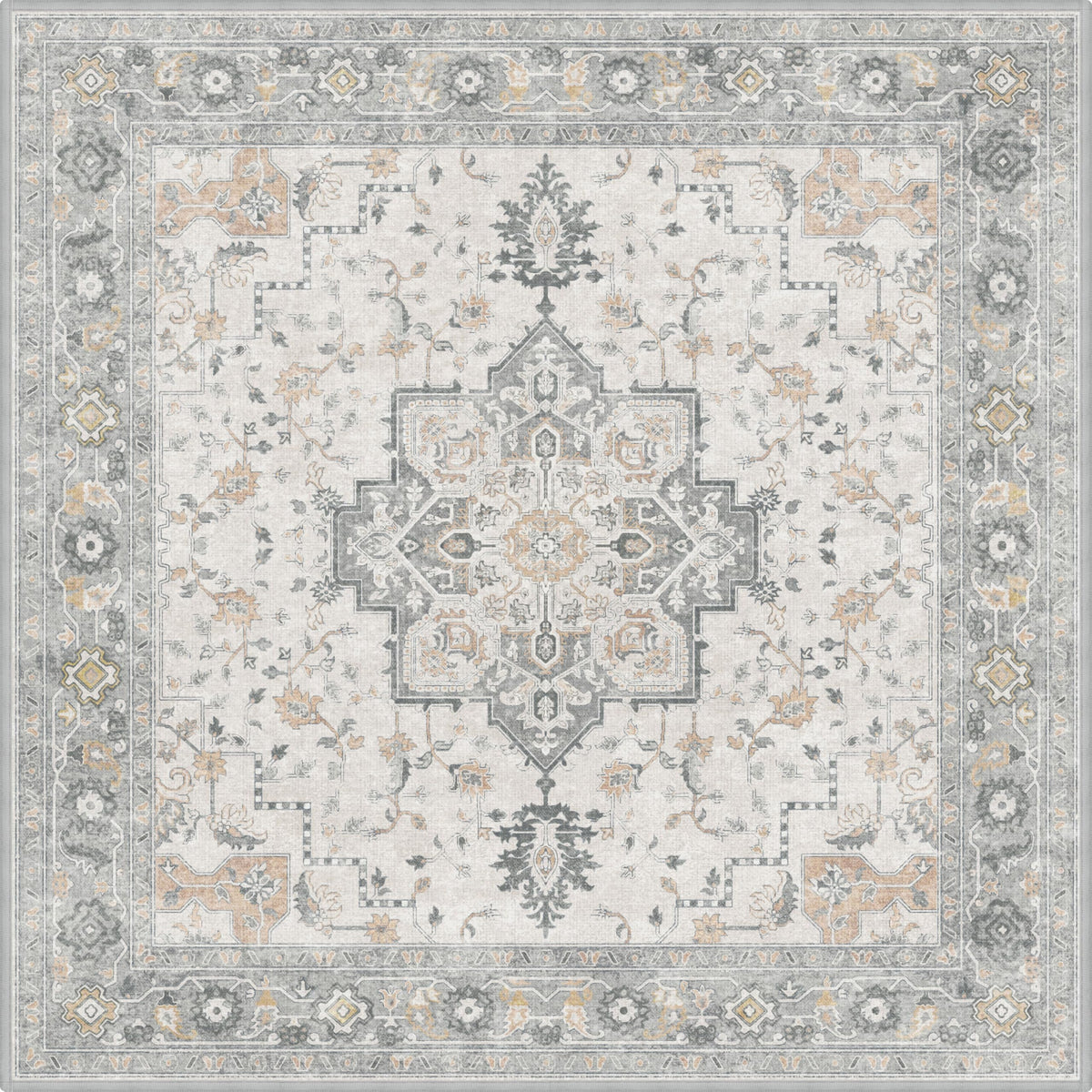 Sarben pet-friendly stair rug suitable for households with pets
