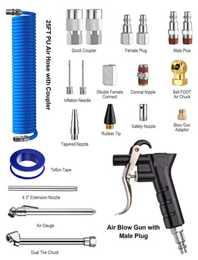 SARDVISA metal air blow gun delivering strong airflow for cleaning tasks.