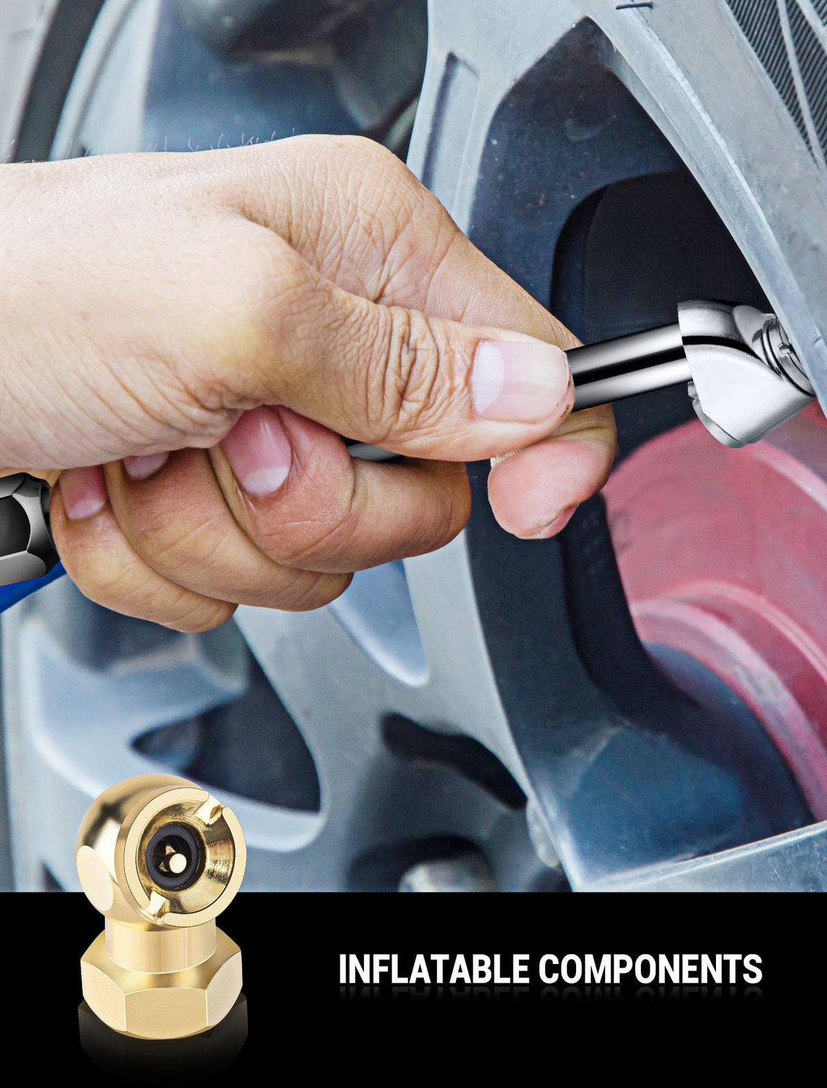 SARDVISA tire gauge for quick pressure checks