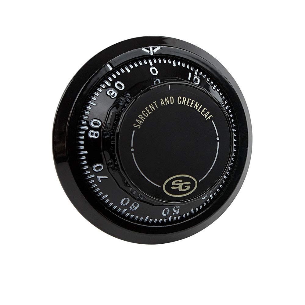 S&G 6730-100 dial and ring close-up highlighting precise combination control