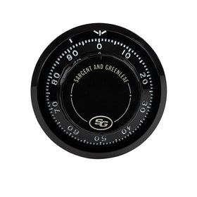 Sargent & Greenleaf 6730-100 lock kit front view shows durable mechanical components