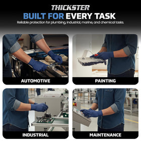 SAS Thickster single-use gloves support hygiene on site