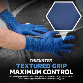 SAS Thickster 14-mil gloves deliver durability with maintained dexterity.