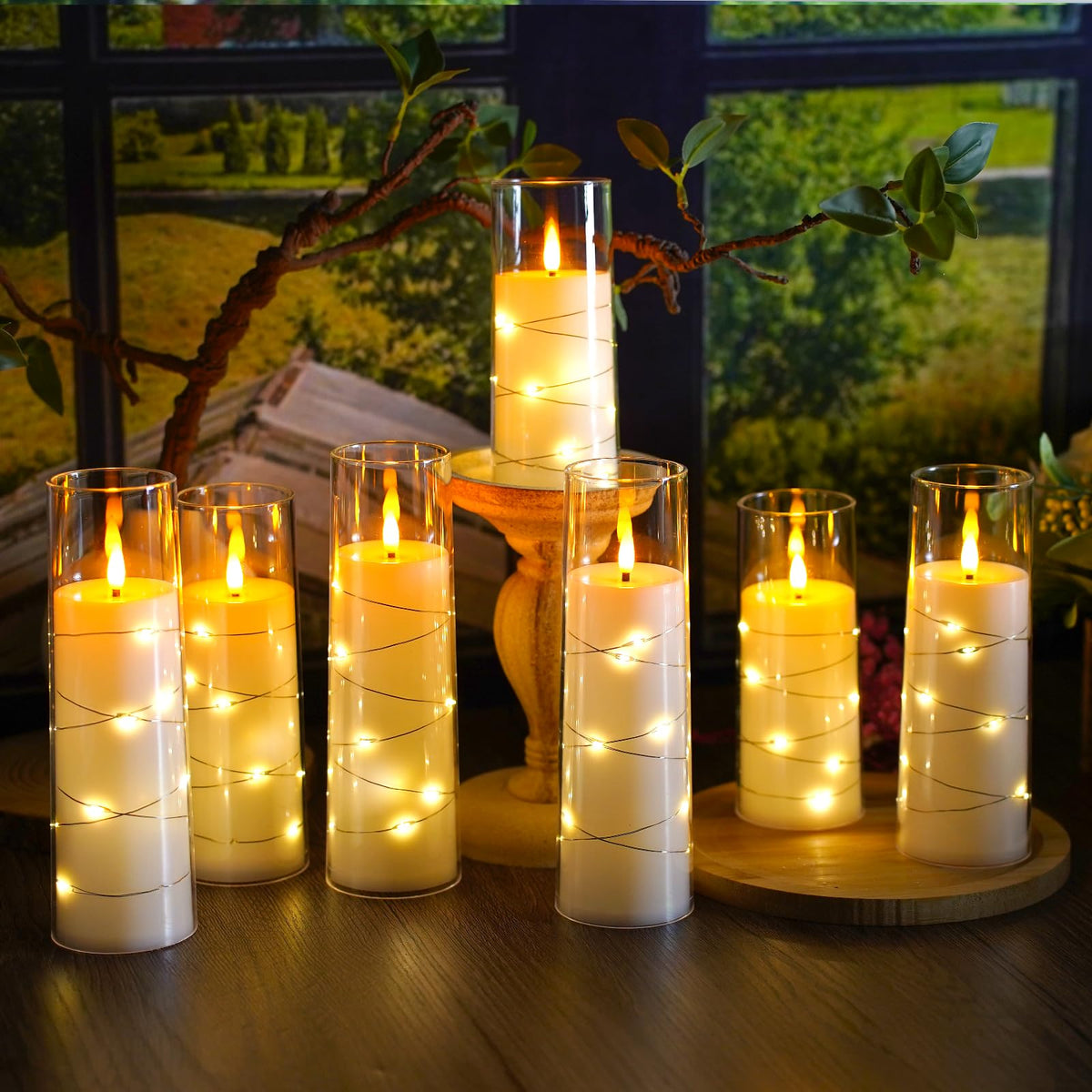 Sasigeiaa flameless candles safe around children and pets.