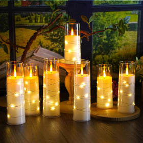 Sasigeiaa flameless candles safe around children and pets.