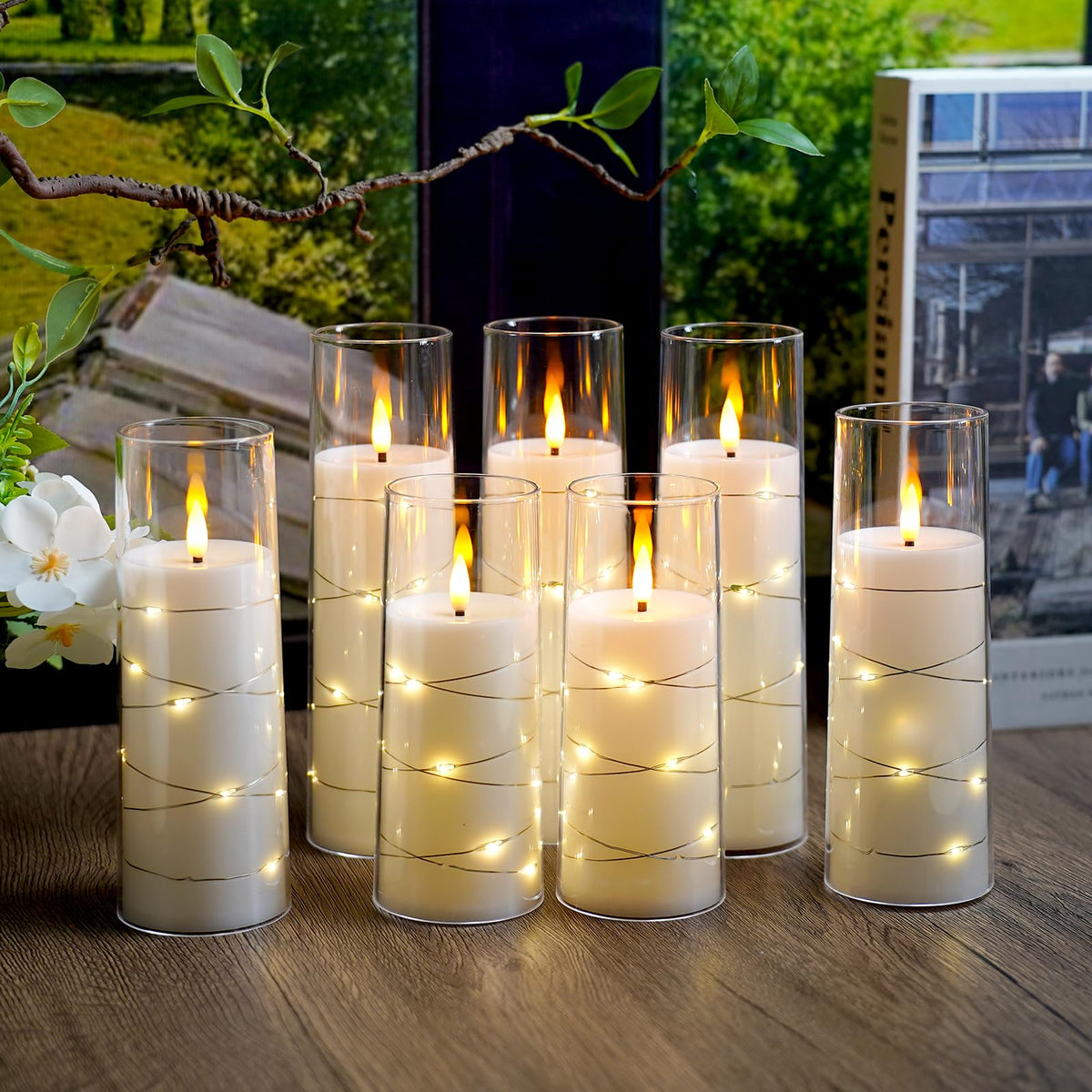 Sasigeiaa seven-piece set for versatile home decor.