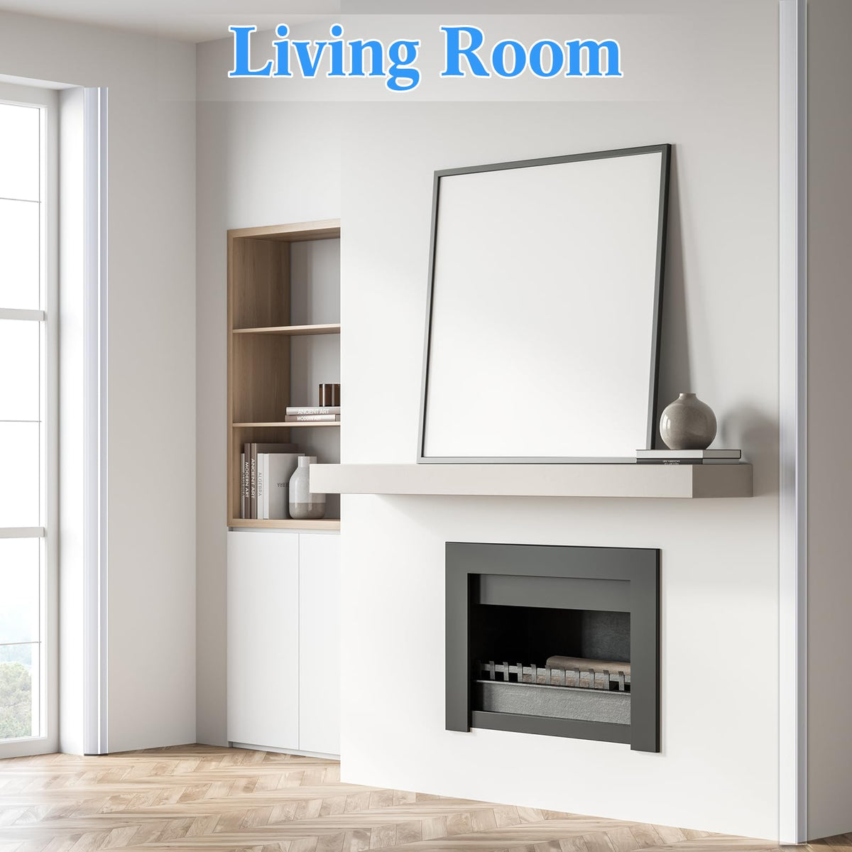 Sasylvia paintable corner protector blended with wall color for seamless look.