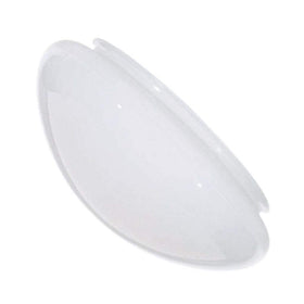 Satco 50-330 white mushroom glass shade for standard lamp fixtures