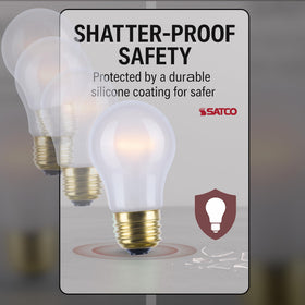 Satco S4881 130V durable filament for consistent brightness