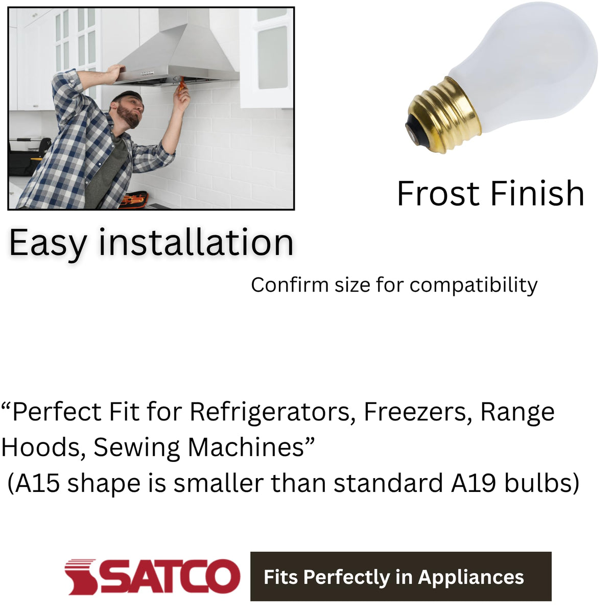 Satco S4881 2700K warm white glow for cozy interiors