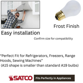 Satco S4881 2700K warm white glow for cozy interiors