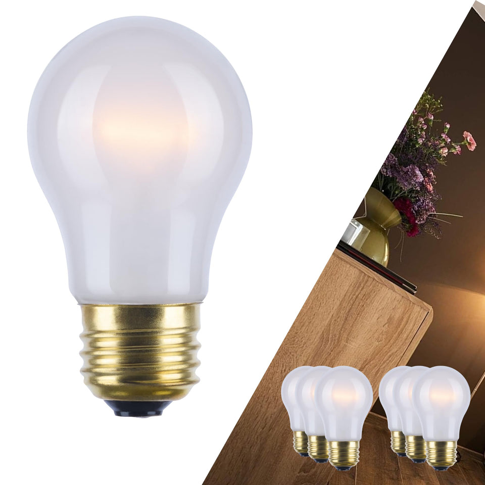 Satco S4881 compact appliance bulb ideal for tight spaces in refrigerators