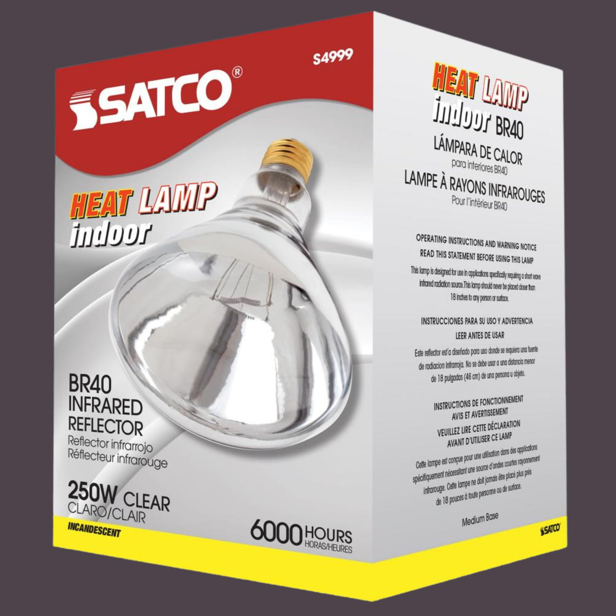 Satco S4999 CSAus listed reliability for residential and commercial use