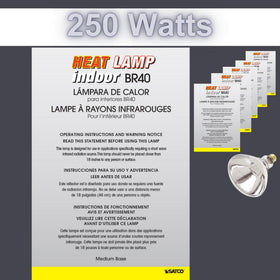 Satco S4999 full-spectrum infrared range 380-2400 nm for versatile heating
