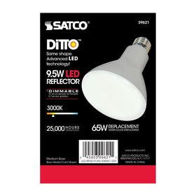 Satco S9621 six-pack LED bulbs for multiple rooms