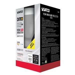 Satco S9621 soft white 3000K LED bulb emitting inviting ambient light