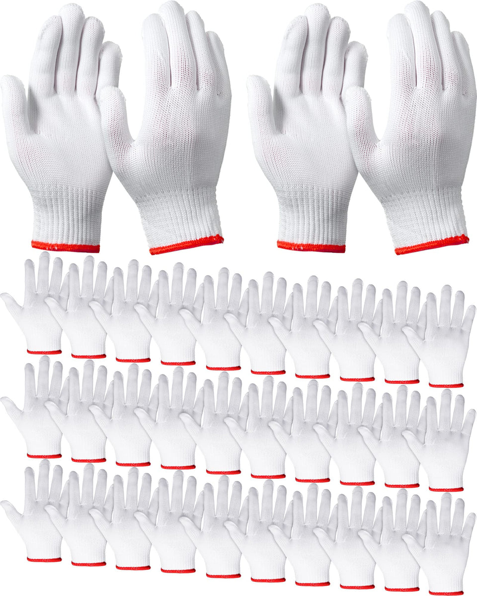 SATINIOR 36-pair gloves in packaging provide durable hand protection.