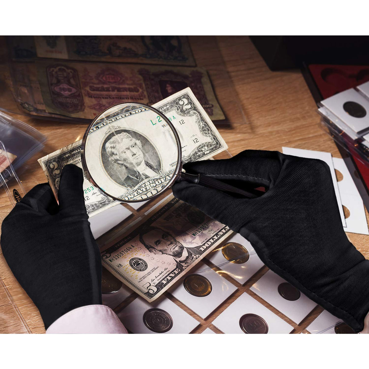 SATINIOR cotton glove durable and reusable for daily tasks.