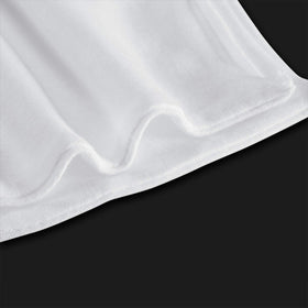 SATINIOR white XL gloves worn on hand showing comfortable fit and breathability