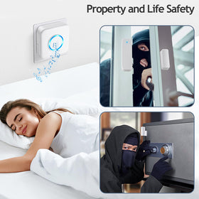 Satisure 600ft range enables alerts across larger spaces.