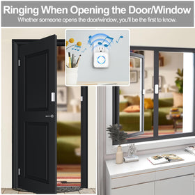 Satisure back door sensor provides reliable wireless alerts for back entrances