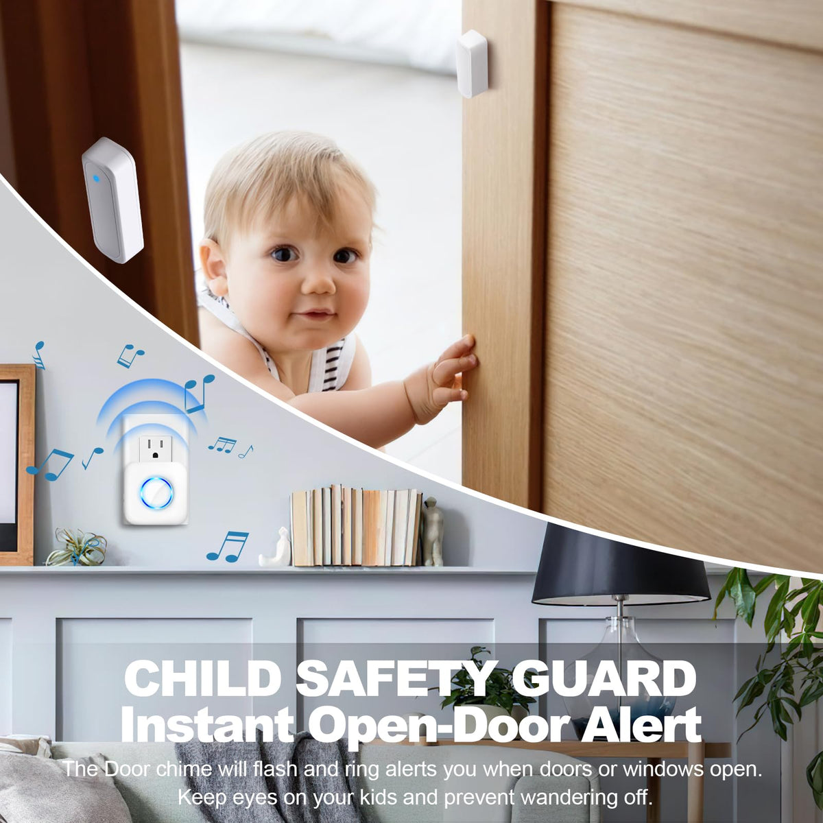 Satisure customizable alerts for home or business entrances