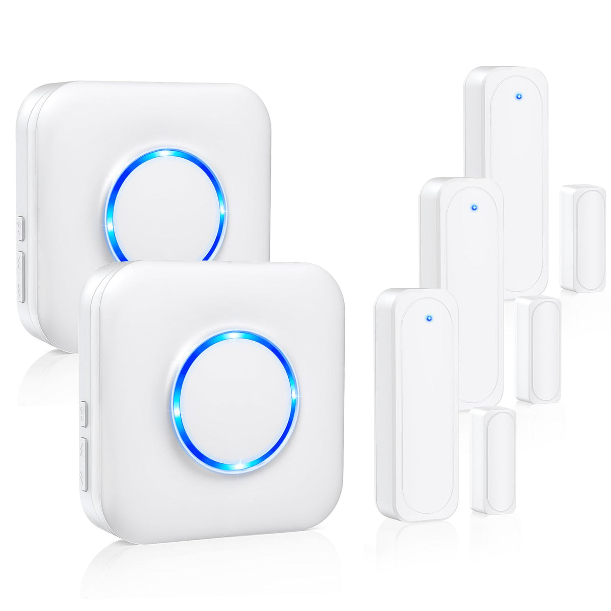 Satisure door chime receiver plugged in for clear home alerts.