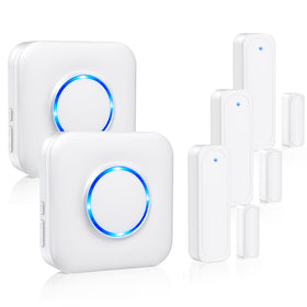 Satisure door chime receiver plugged in for clear home alerts.