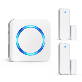 Satisure door sensor chime kit alerts when a door opens for home safety.