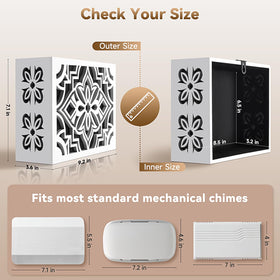 Satisure doorbell cover wood grain detail for a premium look