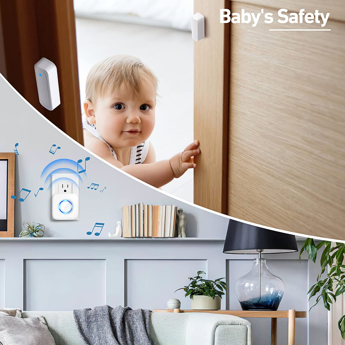 Satisure LED indicators show door activity at a glance