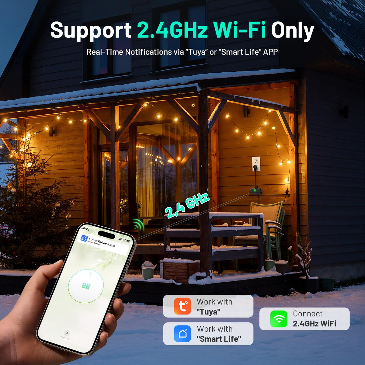 Satisure Outdoor Weatherproof Housing protects the device in exterior environments