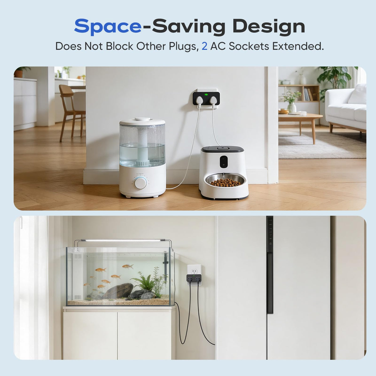 Satisure Power Failure Alarm rechargeable battery offers longer runtime.