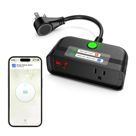 Satisure Power Failure Alarm outdoor setup with weatherproof design for reliable monitoring