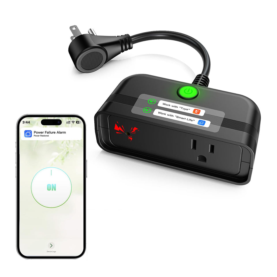 Satisure Power Failure Alarm outdoor setup with weatherproof design for reliable monitoring