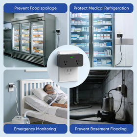 Satisure Power Failure Alarm sump-pump scenario during outages.