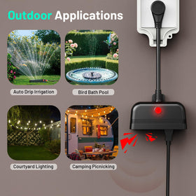 Satisure Power Failure Alarm with 2.4GHz WiFi connects to app for instant alerts