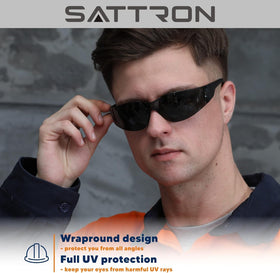 SATTRON anti-scratch and ballistic protection lenses for durability