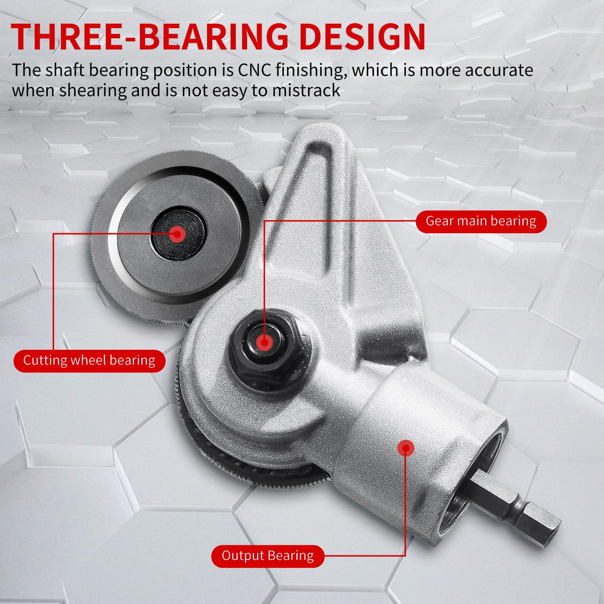 SauHandi precision bearings provide stable, accurate cuts during use.