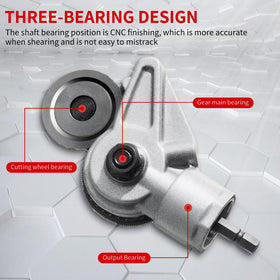 SauHandi precision bearings provide stable, accurate cuts during use.