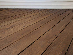 SaverSystems UV protection deck sealer guards against sun fading on outdoor boards.
