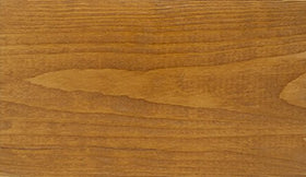 SaverSystems color swatch displays natural flat finish options for outdoor wood.
